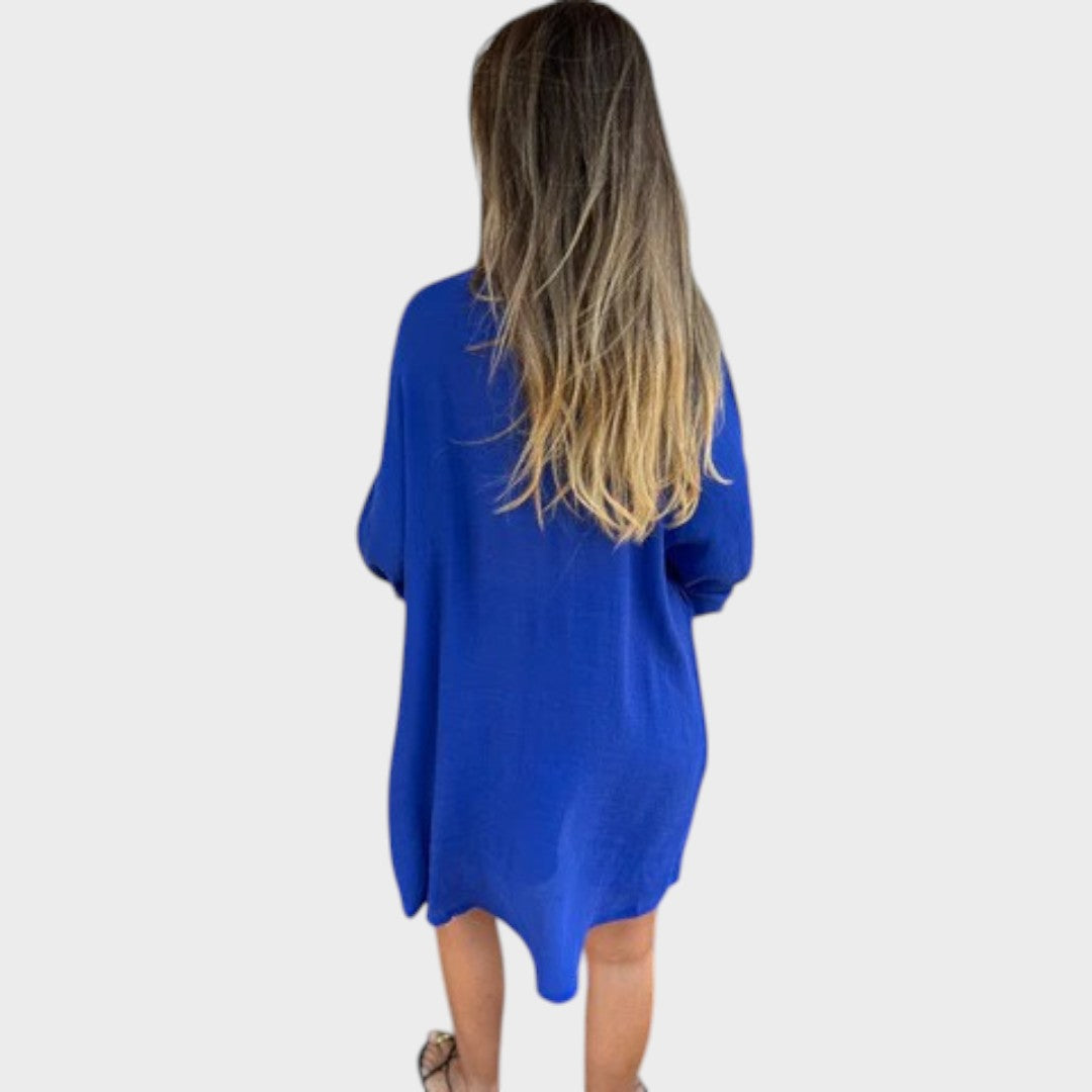 Nora | Conjunto de camisa y pantalón corto de lino