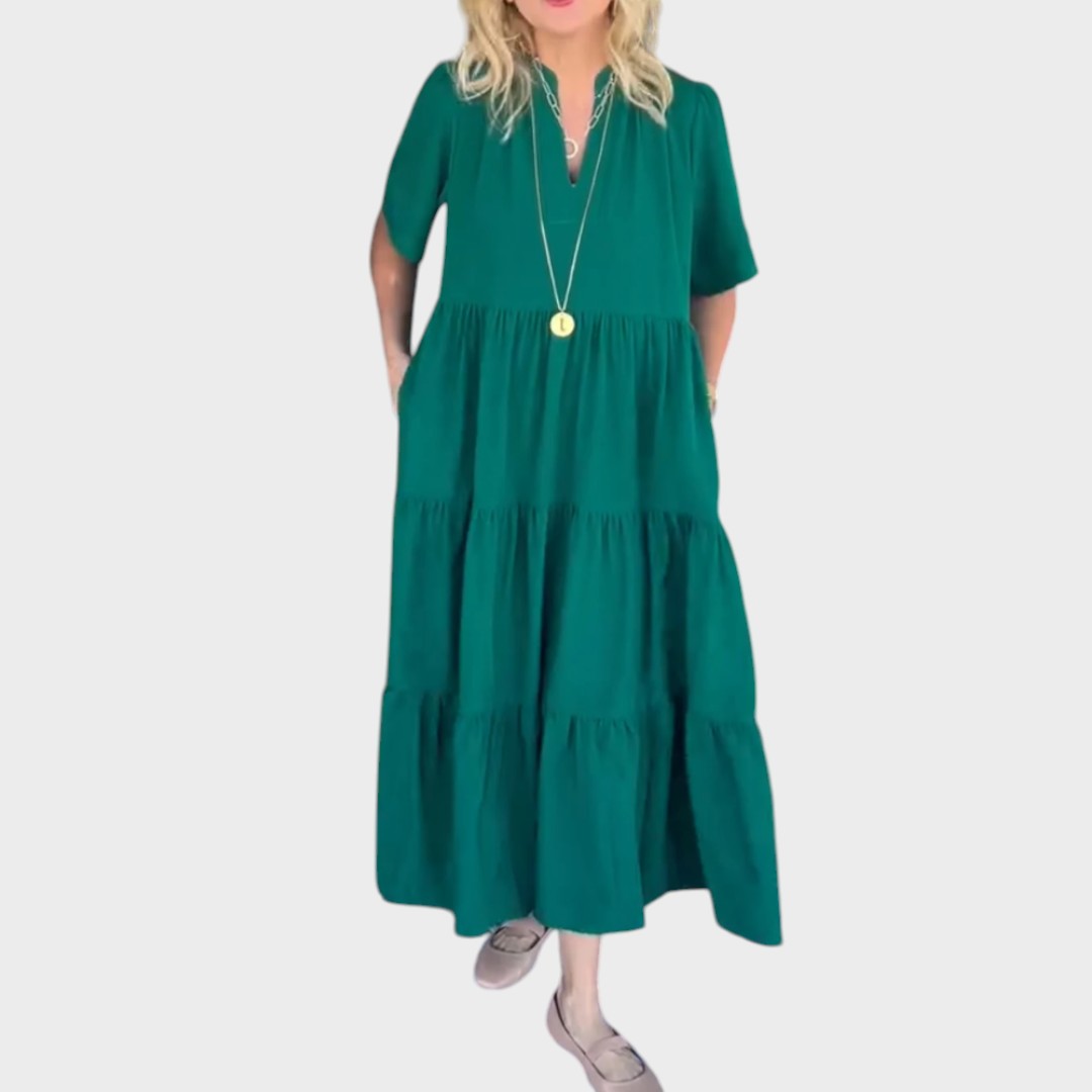 Magnólia | Vestido Maxi Fluido