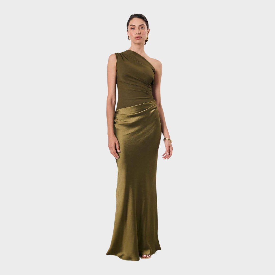 Aurora | Elegante Vestido de Un Solo Hombro