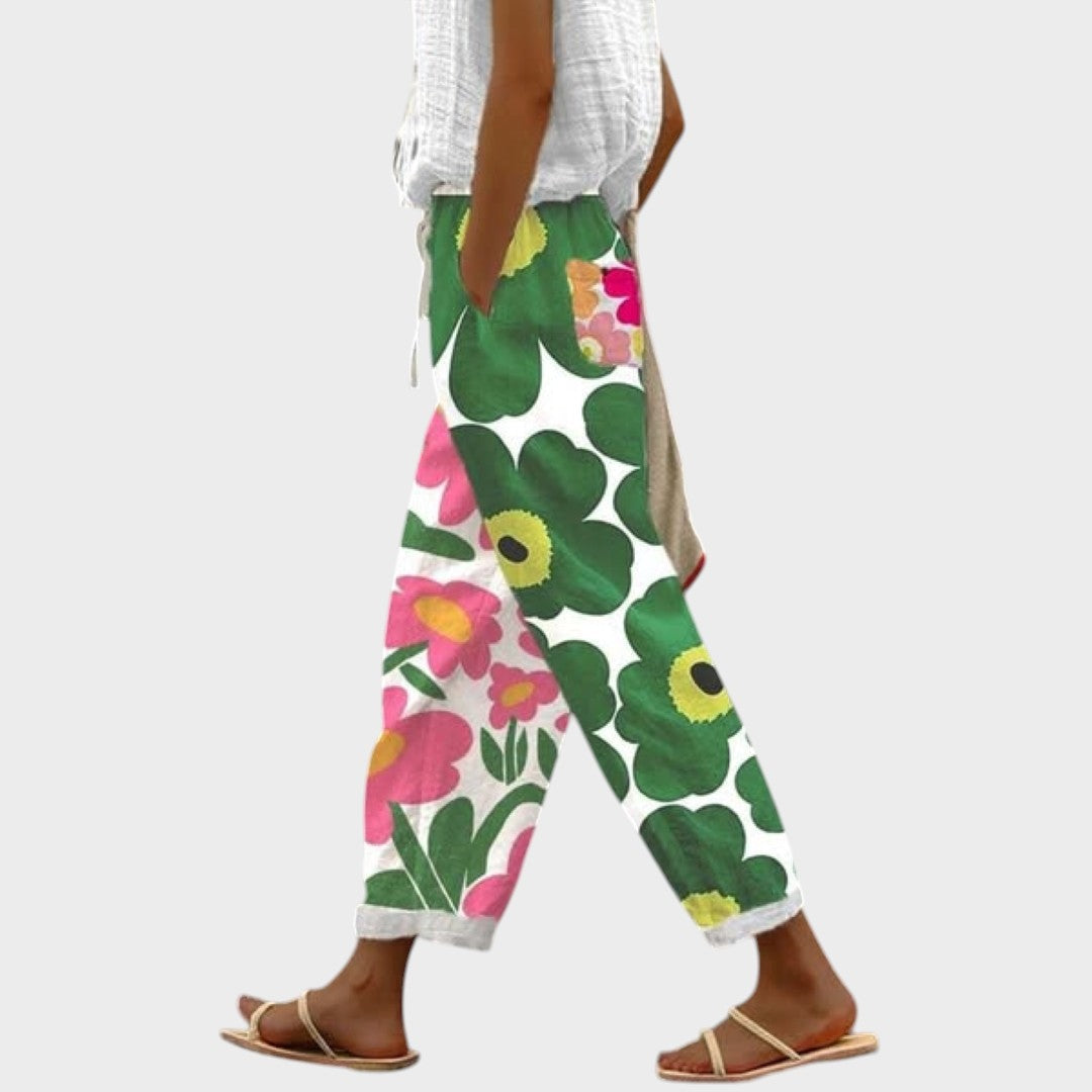 Jasmine | Pantalones Elásticos Estampados