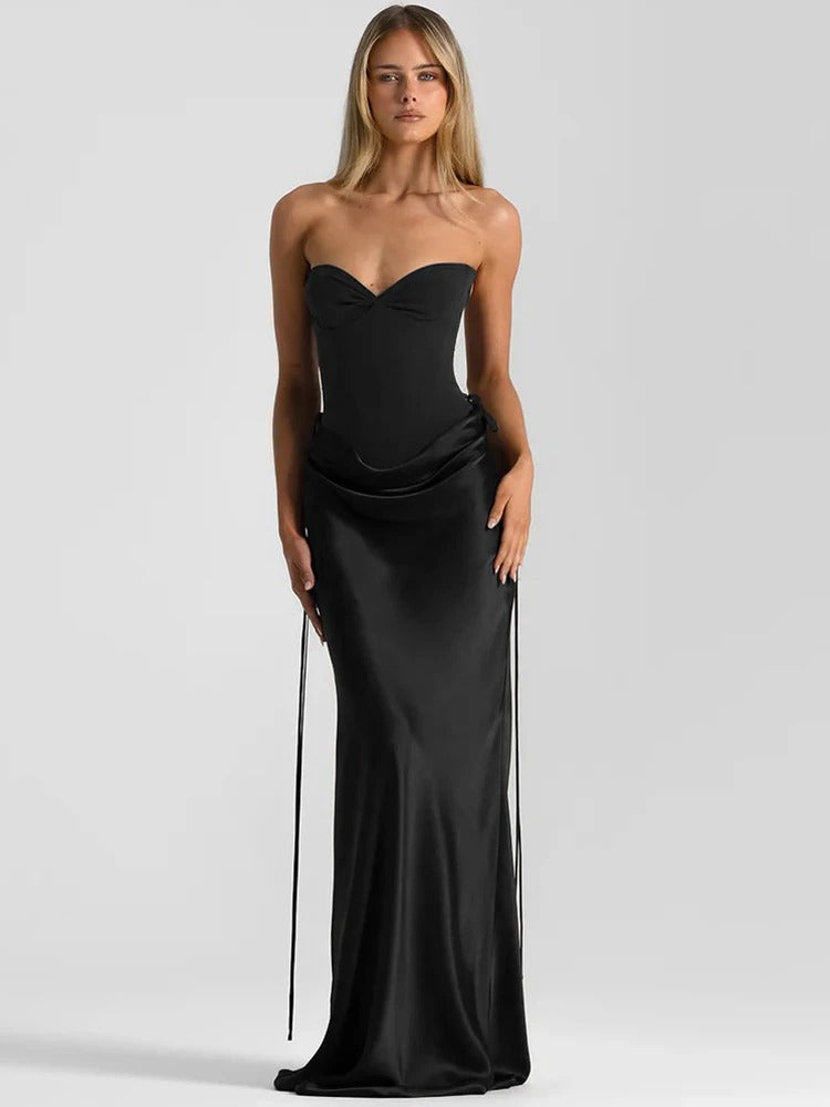 Élodie™ – Vestido Largo de Verano Europeo con Conjunto Elegante de 3 Piezas