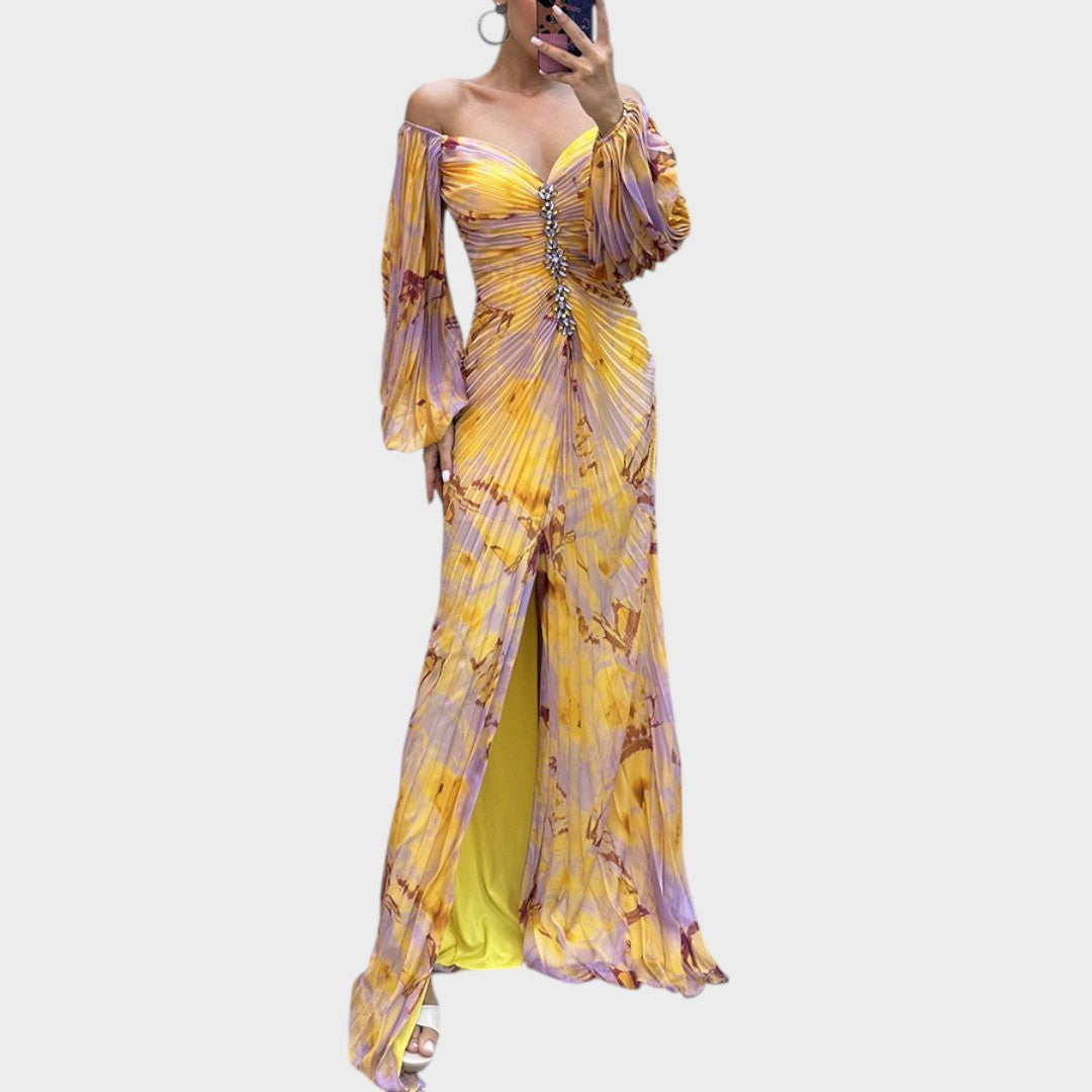 Cloé | Elegante Vestido Cuello Corazón