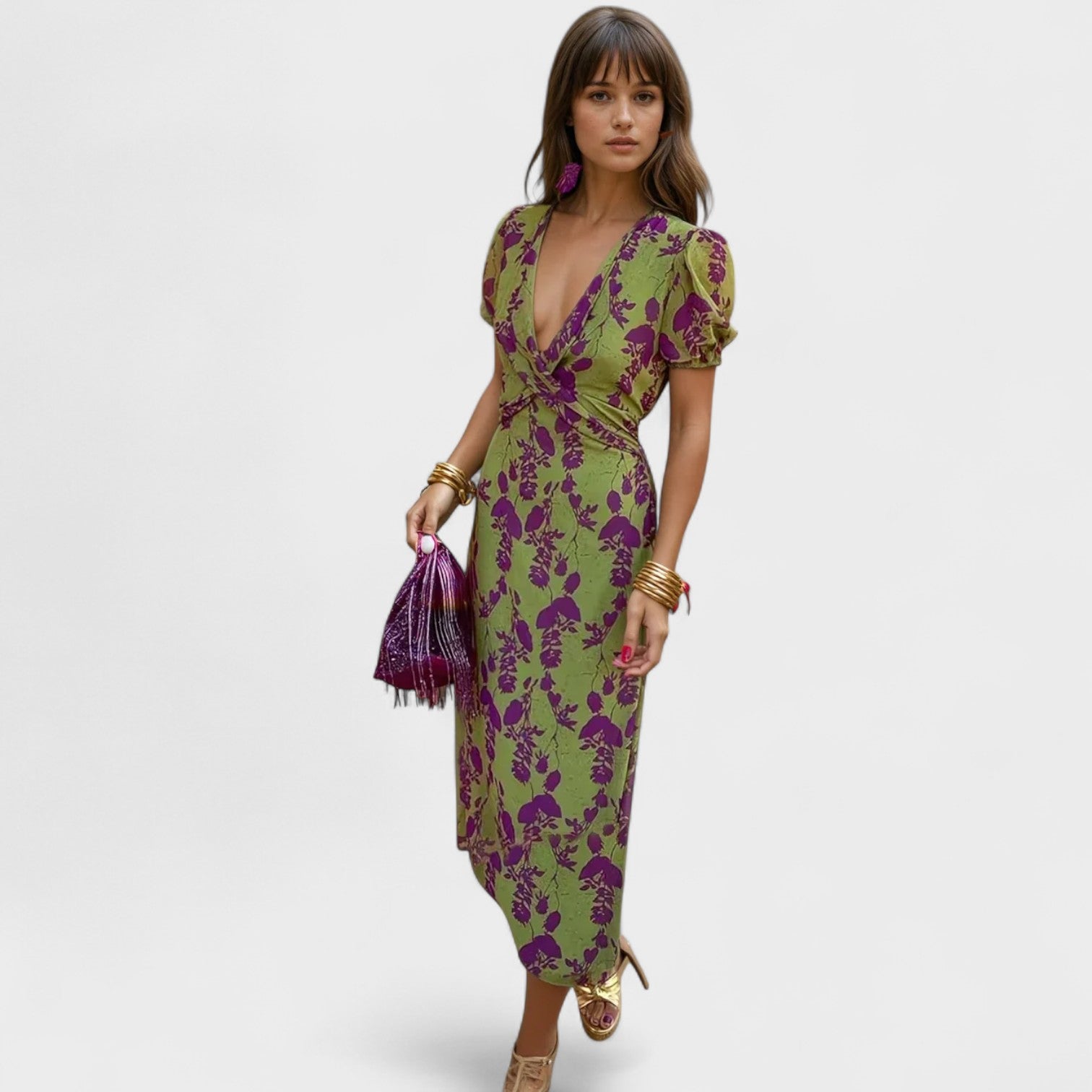 Vera | Elegante Vestido de Primavera – Svitz Madrid