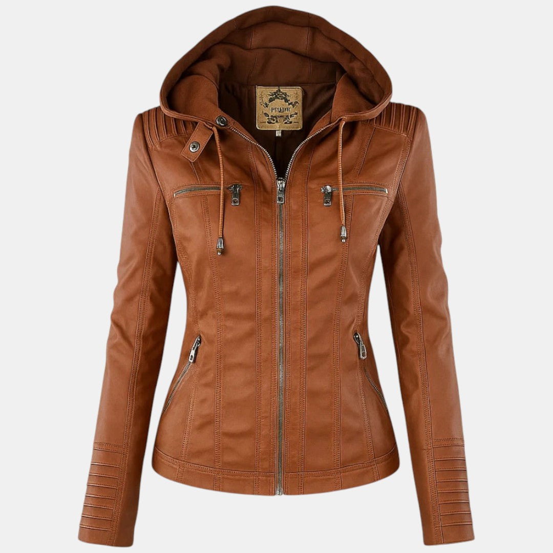 Monika - Chaqueta de cuero