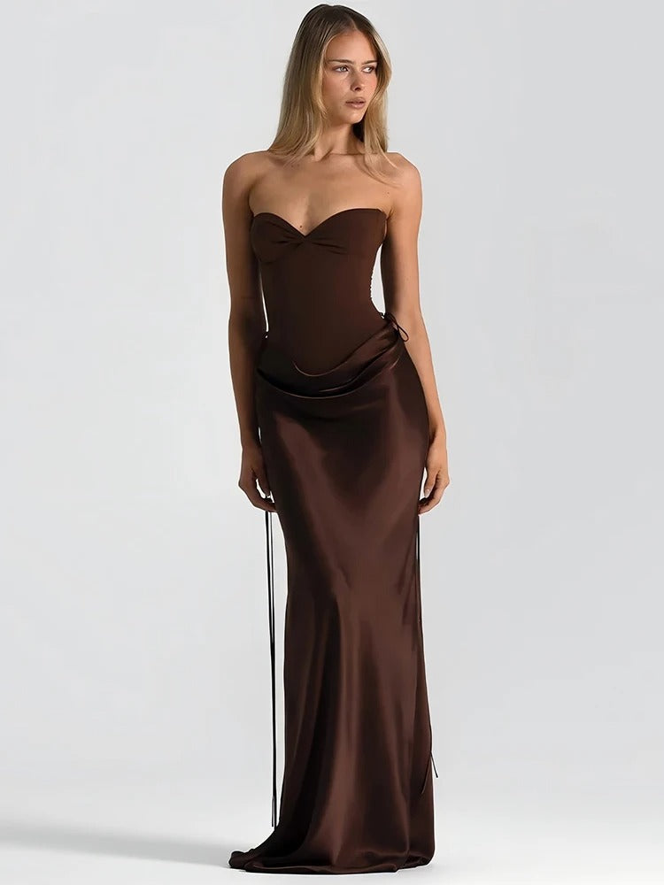 Élodie™ – Vestido Largo de Verano Europeo con Conjunto Elegante de 3 Piezas
